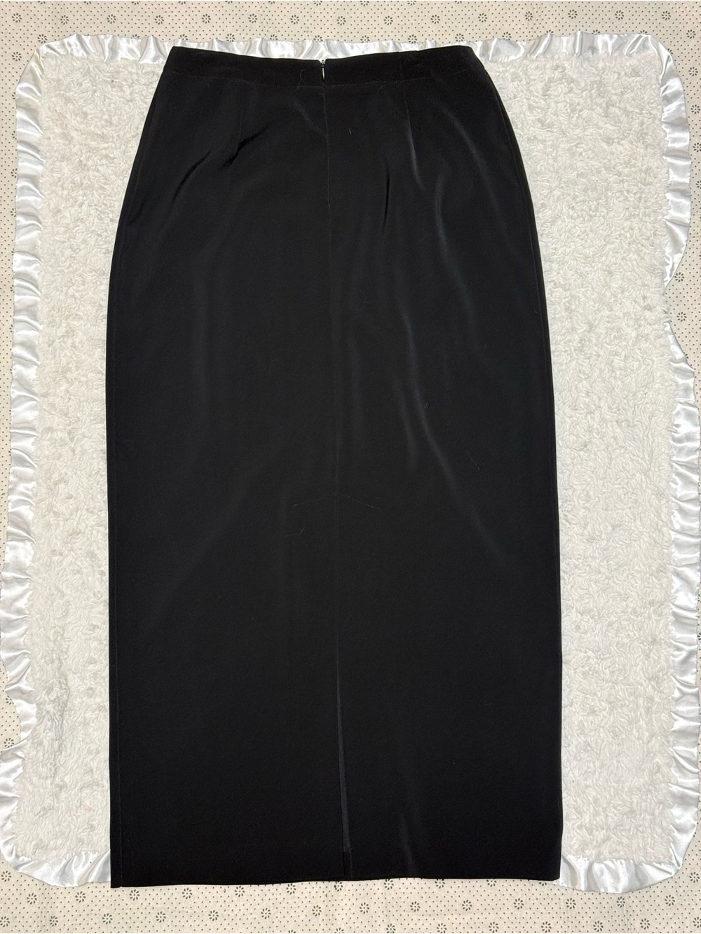 Liz Baker Black Maxi Pencil Skirt Size 8 | Classic Career & Office Wear
